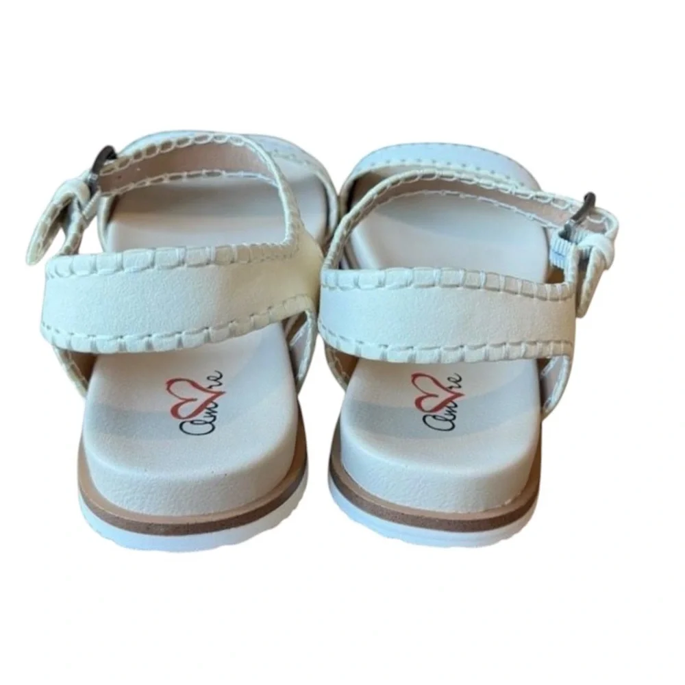 MIA Sofee Bon Bursue Cream Strappy Sandals Size 8 Women's NIB